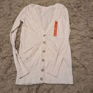Mossimo Supply Co. Light Beige Cardigan Sweater